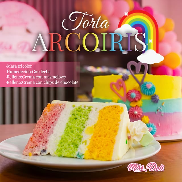 Torta Arcoíris